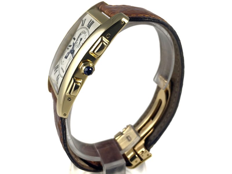 RELOJ Cartier Tank Americaine Chronoflex - ref. 1730 - Imagen 2