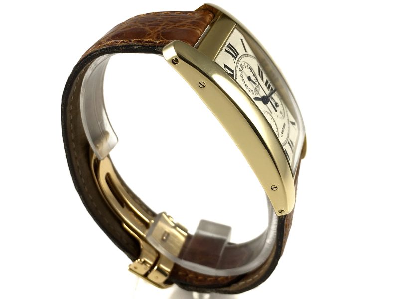 RELOJ Cartier Tank Americaine Chronoflex - ref. 1730 - Imagen 3