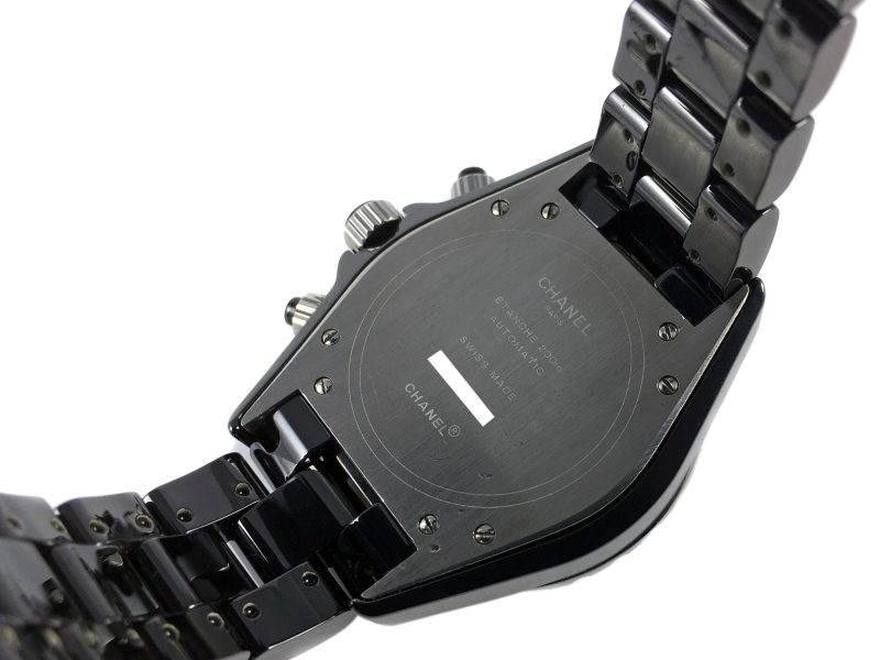RELOJ Chanel J12 Black Ceramic Chronograph H0940 - Imagen 3