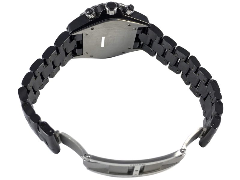 RELOJ Chanel J12 Black Ceramic Chronograph H0940 - Imagen 4