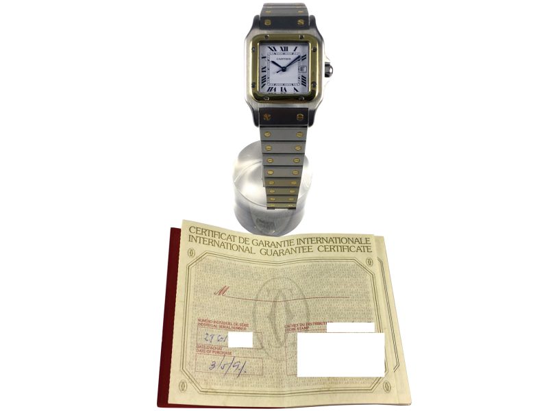 RELOJ Cartier Santos Galbee - ref. 2961 - Imagen 12