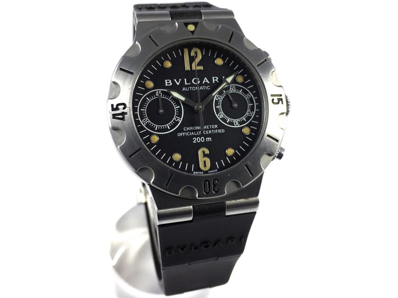 RELOJ Bulgari Diagono Scuba Chrono - ref. SCB 38 S - Imagen 8