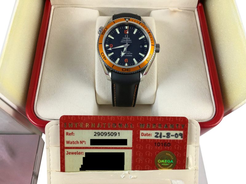 RELOJ Omega Seamaster Planet Ocean 2909.50.91 - Imagen 12