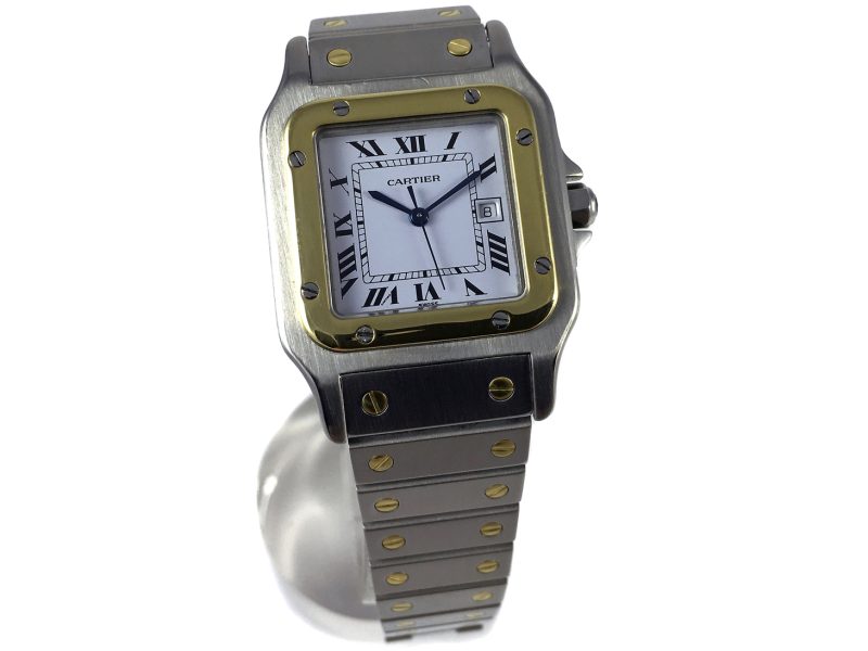 RELOJ Cartier Santos Galbee - ref. 2961 - Imagen 9