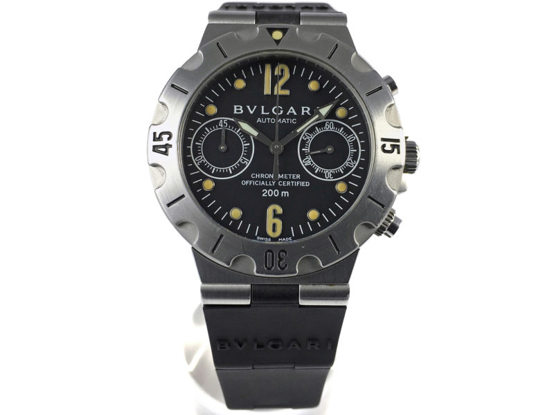 RELOJ Bulgari Diagono Scuba Chrono - ref. SCB 38 S - Imagen 9