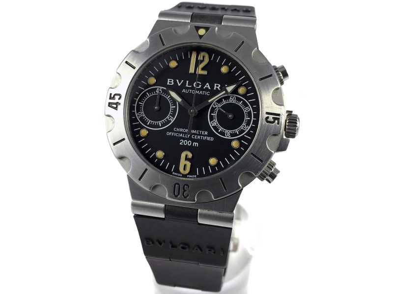 RELOJ Bulgari Diagono Scuba Chrono - ref. SCB 38 S - Imagen 10