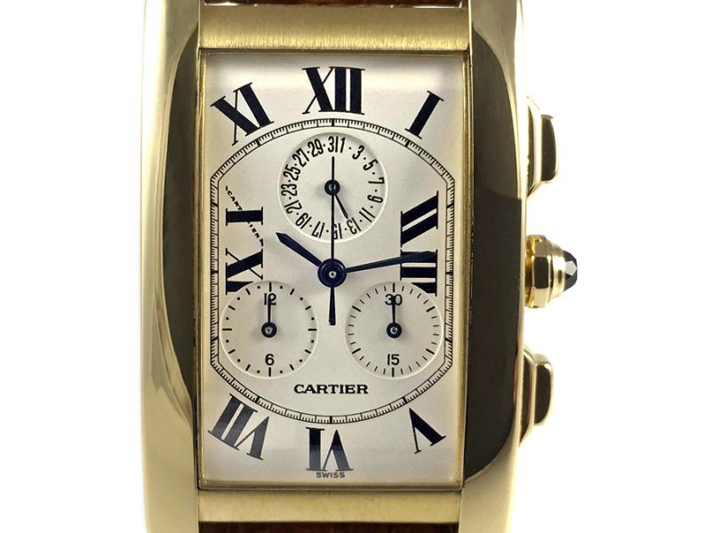 RELOJ Cartier Tank Americaine Chronoflex - ref. 1730 - Imagen 11