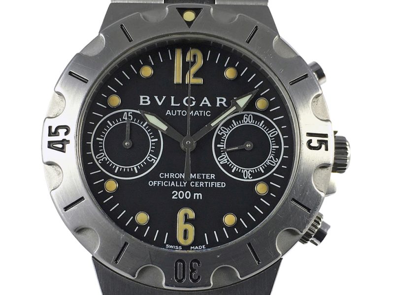 RELOJ Bulgari Diagono Scuba Chrono - ref. SCB 38 S - Imagen 11