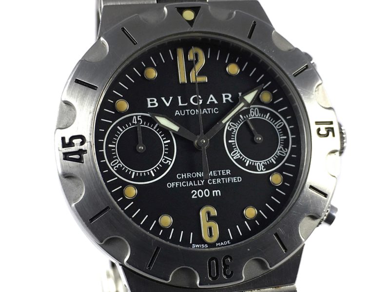 RELOJ Bulgari Diagono Scuba Chrono - ref. SCB 38 S - Imagen 12