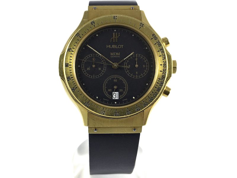 RELOJ Hublot Classic MDM Chrono Gold - ref. 1620.3 - Imagen 9