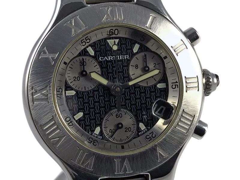 RELOJ Cartier 21 Chronoscaph - ref. 2424 - Imagen 10