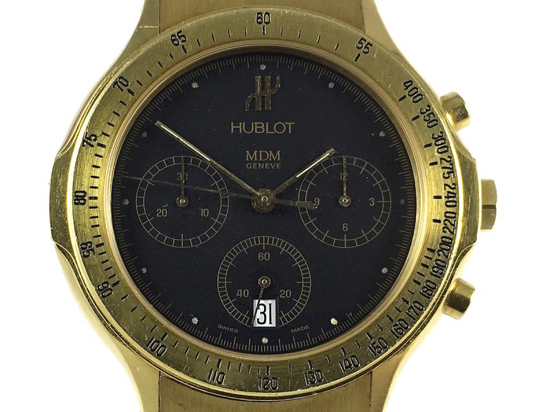 RELOJ Hublot Classic MDM Chrono Gold - ref. 1620.3 - Imagen 12