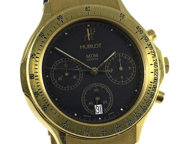 RELOJ Hublot Classic MDM Chrono Gold - ref. 1620.3 - Imagen 11