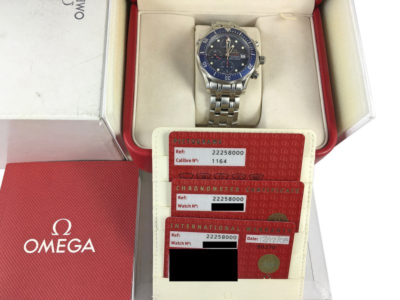 RELOJ Omega Seamaster Chrono 300M -  ref. 22258000 - Imagen 13