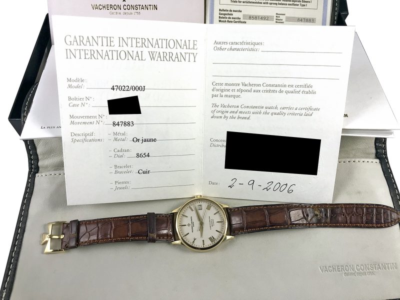 RELOJ Vacheron Constantin Royal Chronometer - ref. 47022/000J - Imagen 13
