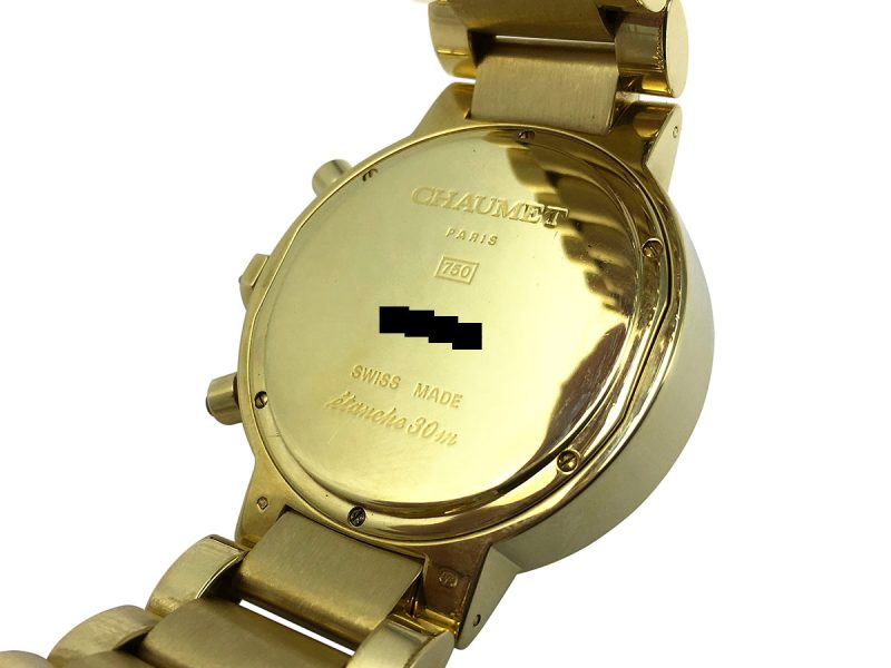 RELOJ Chaumet Chronograph Rose Gold & Diamonds - ref. 21 E - Imagen 5