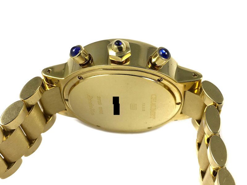 RELOJ Chaumet Chronograph Rose Gold & Diamonds - ref. 21 E - Imagen 6