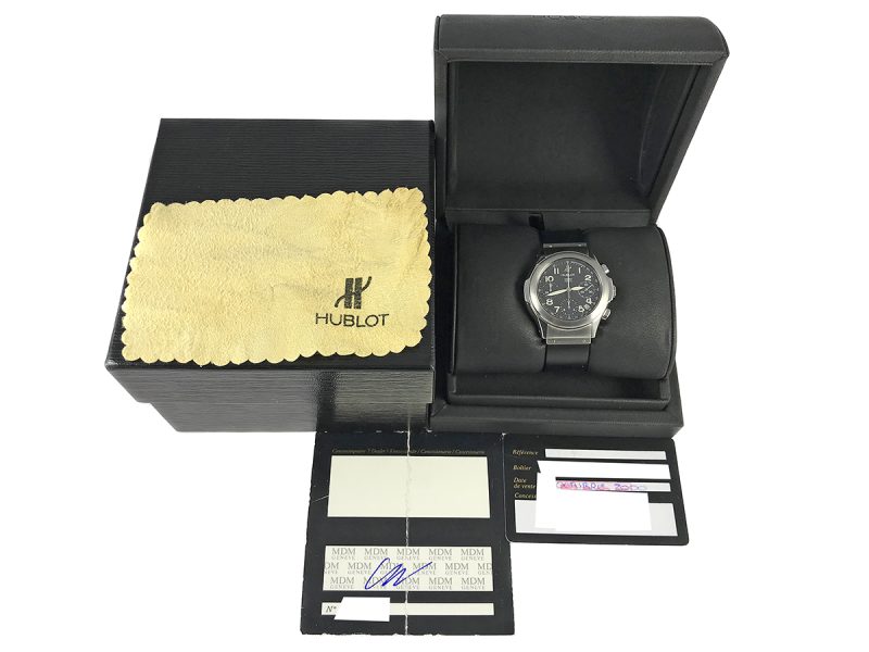 RELOJ Hublot MDM Navy elegant Chrono - ref. 1810.1 - Imagen 13