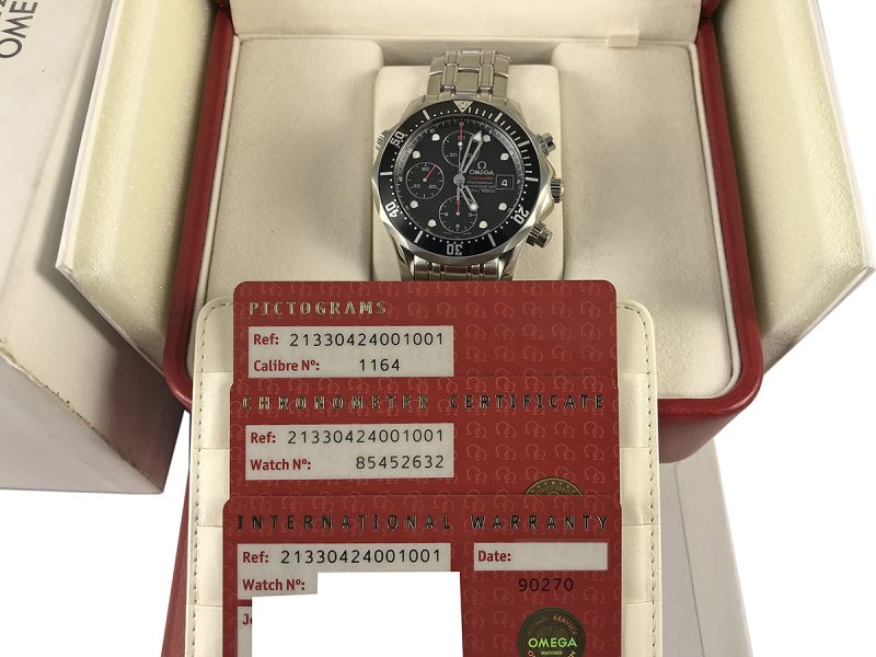 RELOJ Omega Seamaster Diver Chrono 300M - ref. 21330424001 - Imagen 12