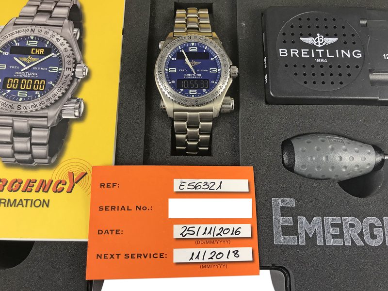 RELOJ Breitling Emergency Titanium - ref. E56321 - Imagen 11
