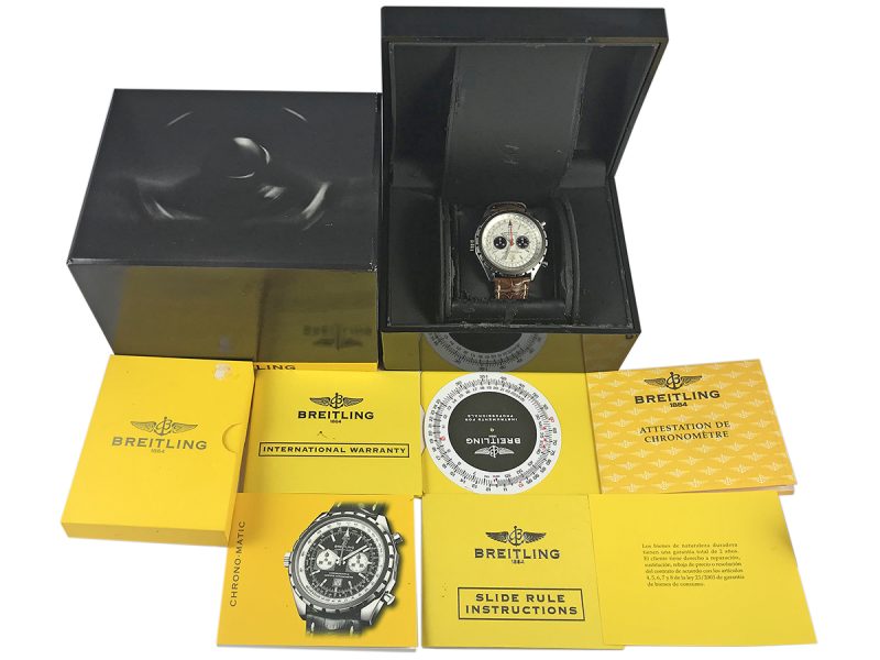 RELOJ Breitling Chrono-Matic White Dial - ref. A41360 - Imagen 15