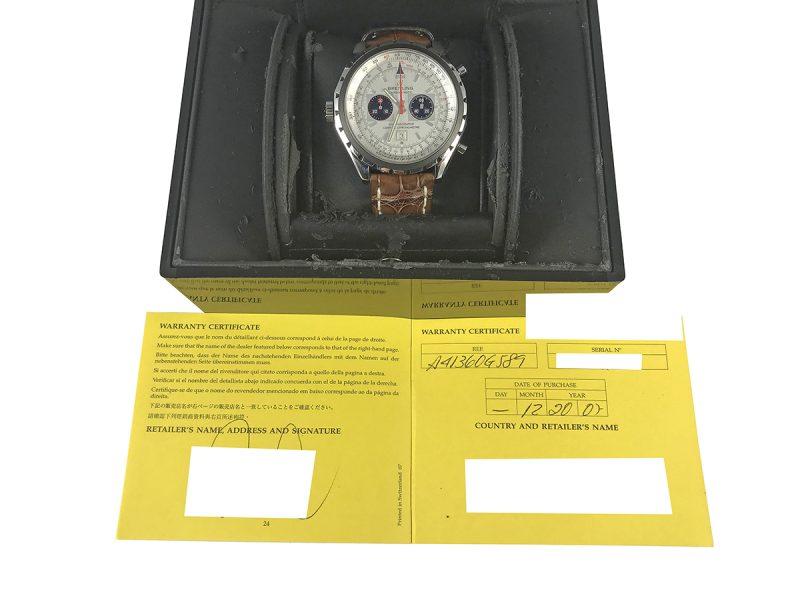 RELOJ Breitling Chrono-Matic White Dial - ref. A41360 - Imagen 14