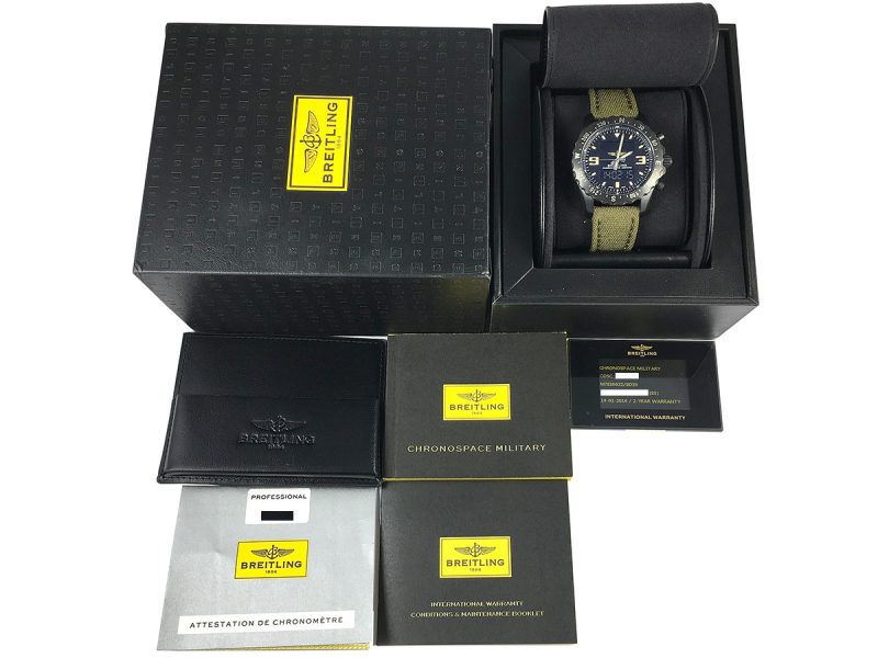 RELOJ Breitling Chronospace Military - ref. M7836622/BD39 - Imagen 13