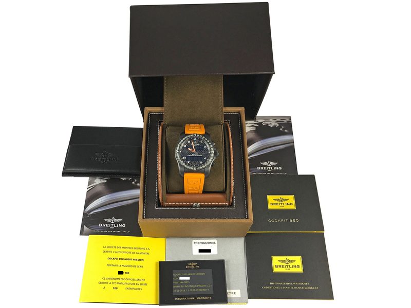 RELOJ Breitling Cockpit B50 Night Mission - ref. VB50129Y / BE74 - Imagen 15