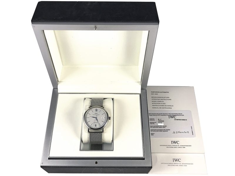 RELOJ IWC Portofino White Dial - ref. 356505 - Imagen 13