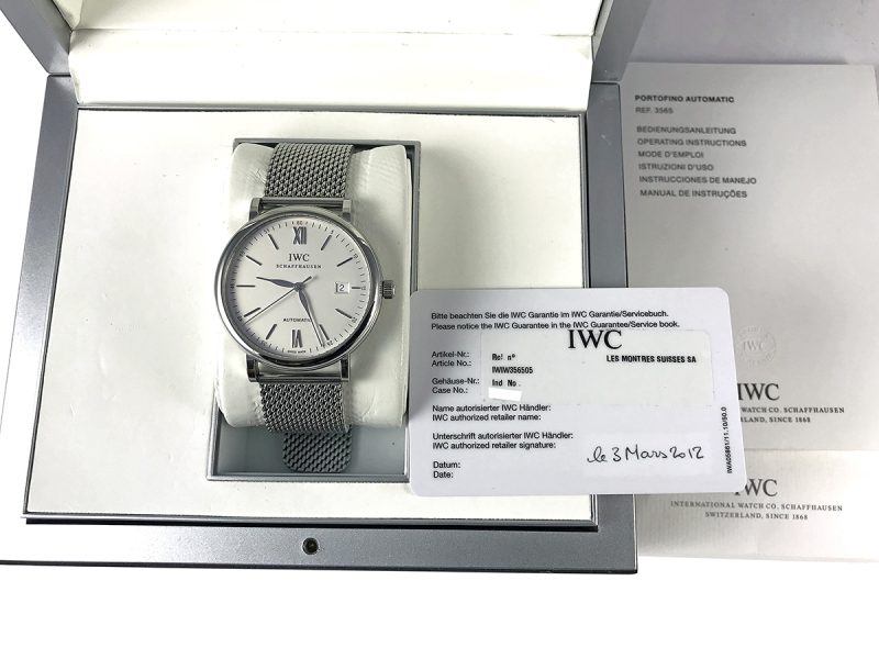 RELOJ IWC Portofino White Dial - ref. 356505 - Imagen 12