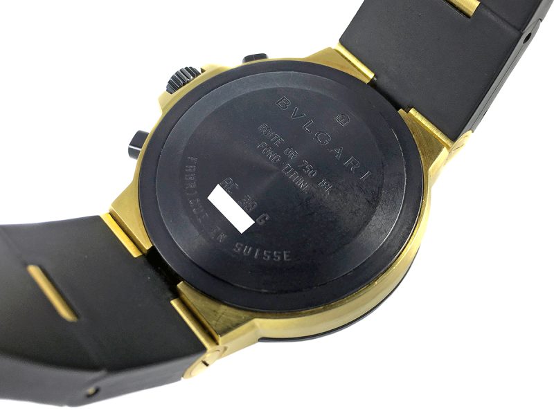 RELOJ Bulgari Diagono Chrono Yellow Gold 18K - ref.  AC 38 G - Imagen 6