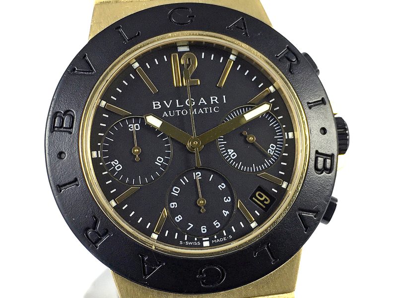 RELOJ Bulgari Diagono Chrono Yellow Gold 18K - ref.  AC 38 G - Imagen 10