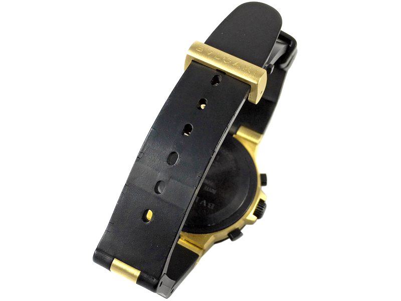 RELOJ Bulgari Diagono Chrono Yellow Gold 18K - ref.  AC 38 G - Imagen 13