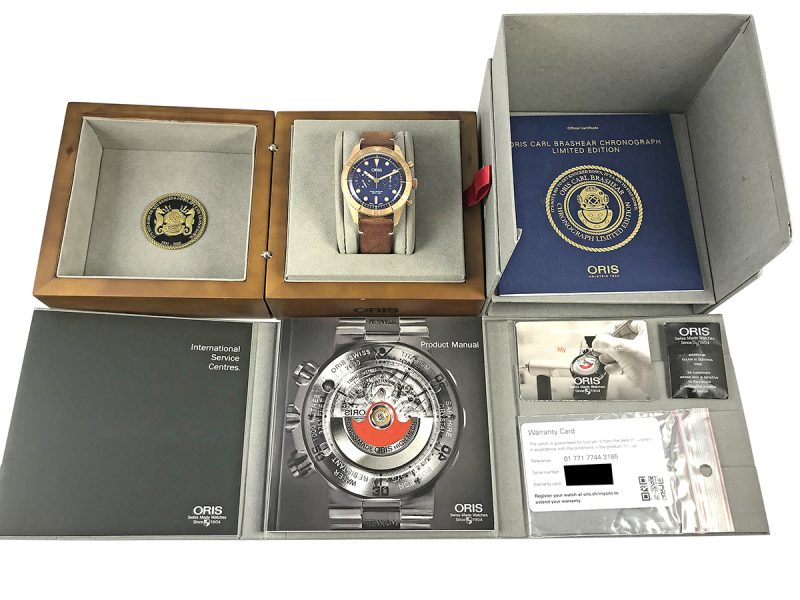 RELOJ Oris Carl Brashear Chrono - ref. 7744-31 - Imagen 14