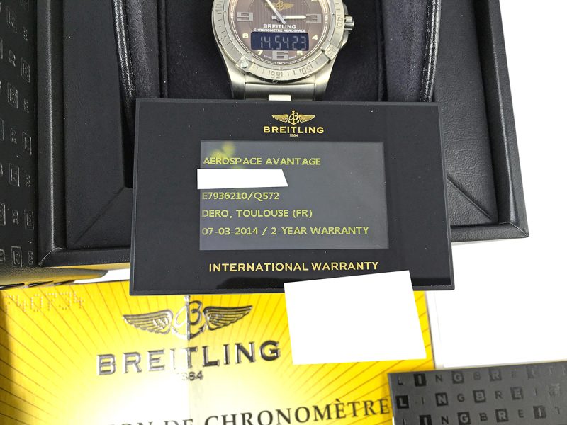 RELOJ Breitling Aerospace Avantage - ref. E7936210/Q572 - Imagen 13