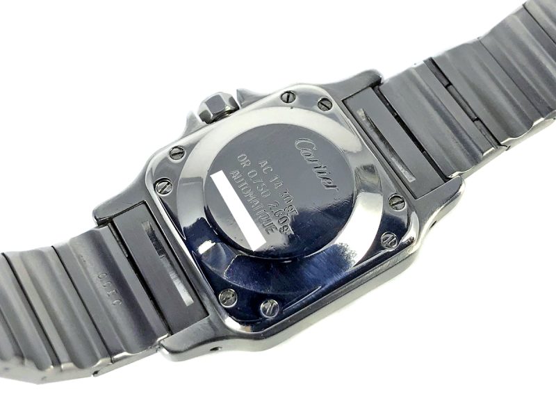 RELOJ Cartier Santos Galbée Acero y Oro - ref. 2423 - Imagen 4
