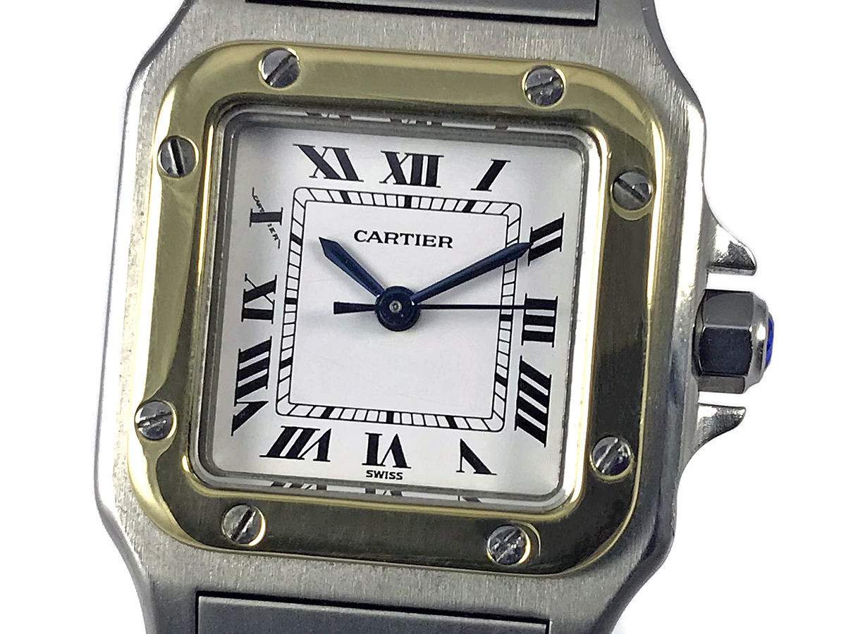 Cartier santos galbee hotsell acero y oro