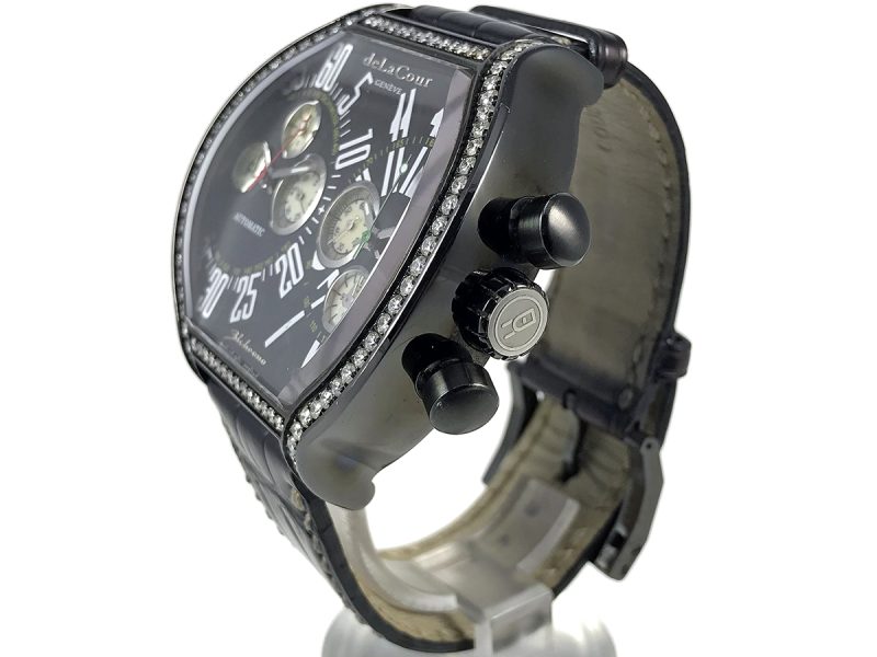 RELOJ DeLaCour Genève Bichrono Limited Edition SII Diamonds - Imagen 2
