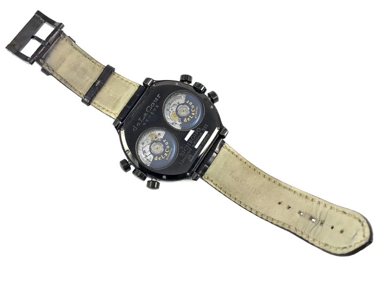 RELOJ DeLaCour Genève Bichrono Limited Edition SII Diamonds - Imagen 6