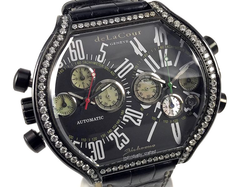 RELOJ DeLaCour Genève Bichrono Limited Edition SII Diamonds - Imagen 11