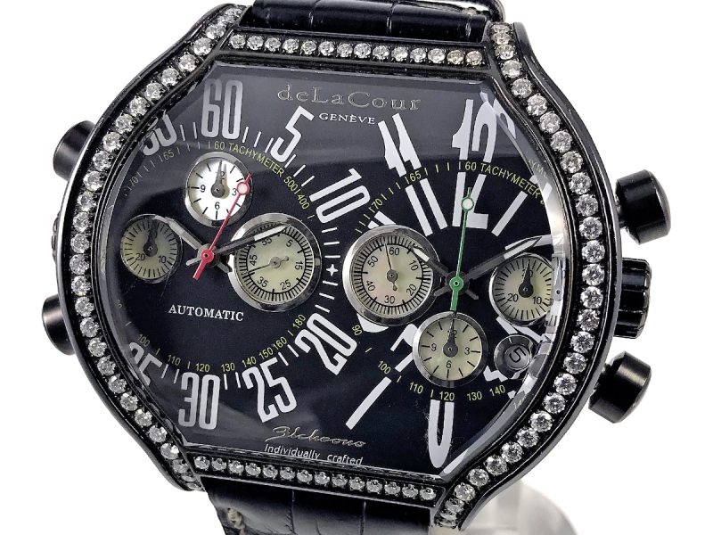 RELOJ DeLaCour Genève Bichrono Limited Edition SII Diamonds