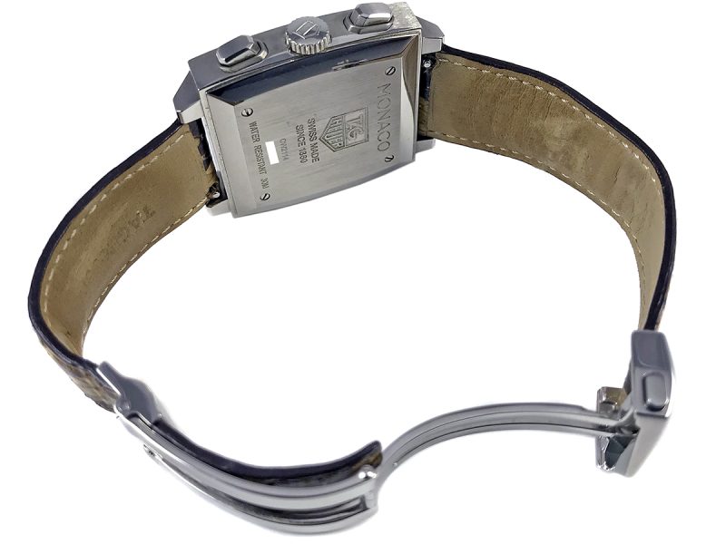 RELOJ Tag Heuer Monaco Brown Dial Python Edition - ref. CW2114 - Imagen 6