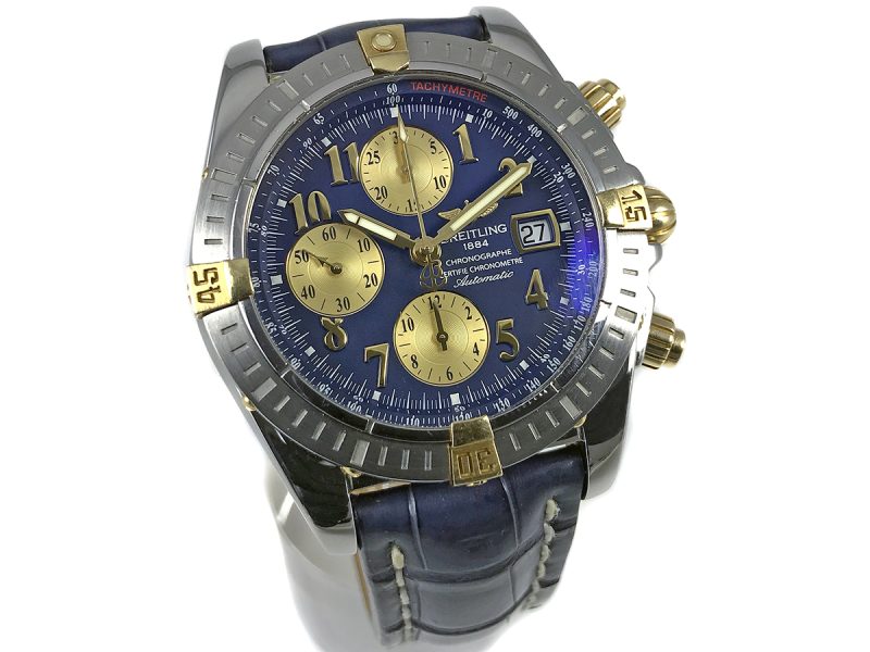 RELOJ Breitling Chronomat Evolution Gold & Steel - ref. B13356 - Imagen 9