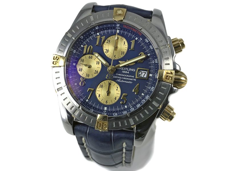 RELOJ Breitling Chronomat Evolution Gold & Steel - ref. B13356 - Imagen 11