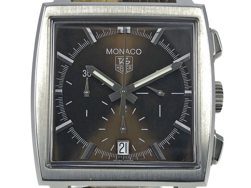 RELOJ Tag Heuer Monaco Brown Dial Python Edition - ref. CW2114 - Imagen 11