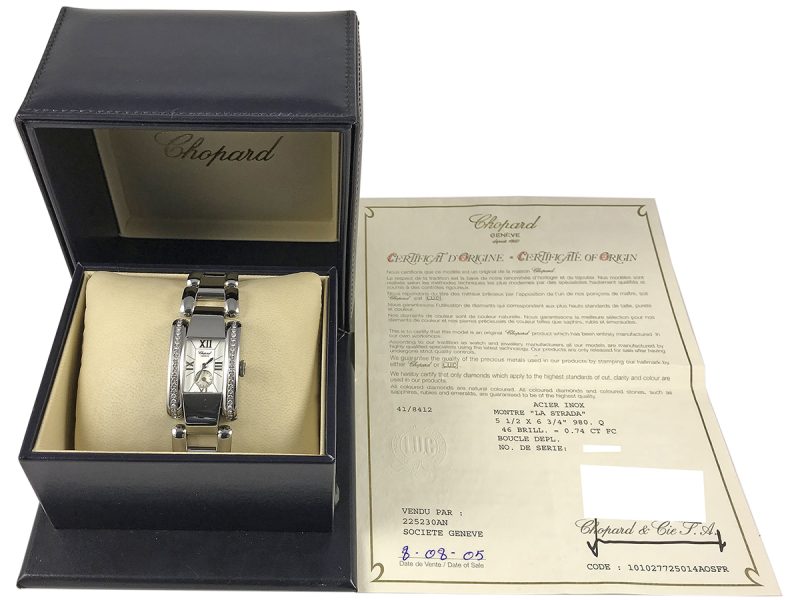 RELOJ Chopard La Strata Steel & Diamonds - ref. 8357 - Imagen 12