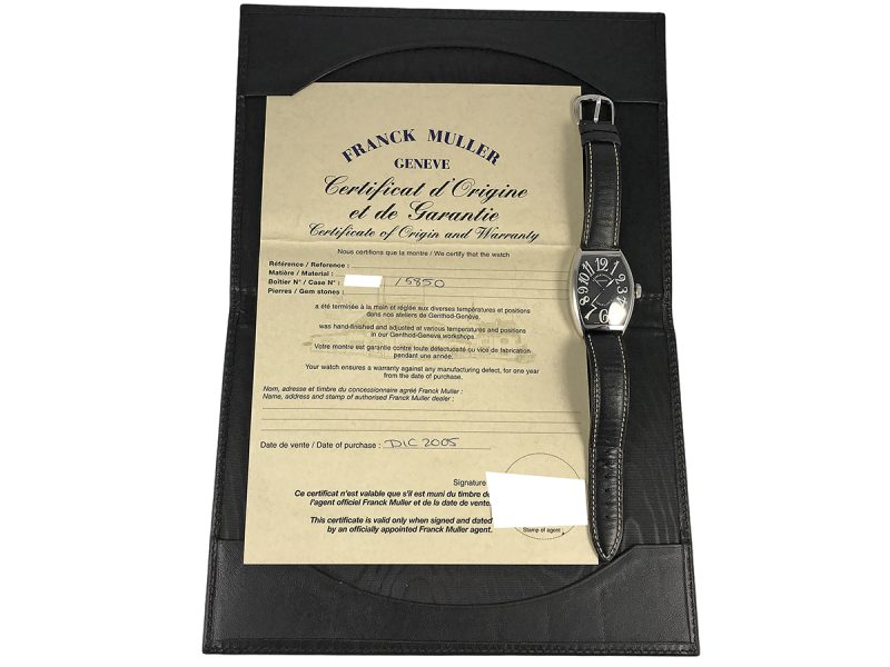 RELOJ Franck Muller Casablanca Black Dial - ref. 5850 - Imagen 14