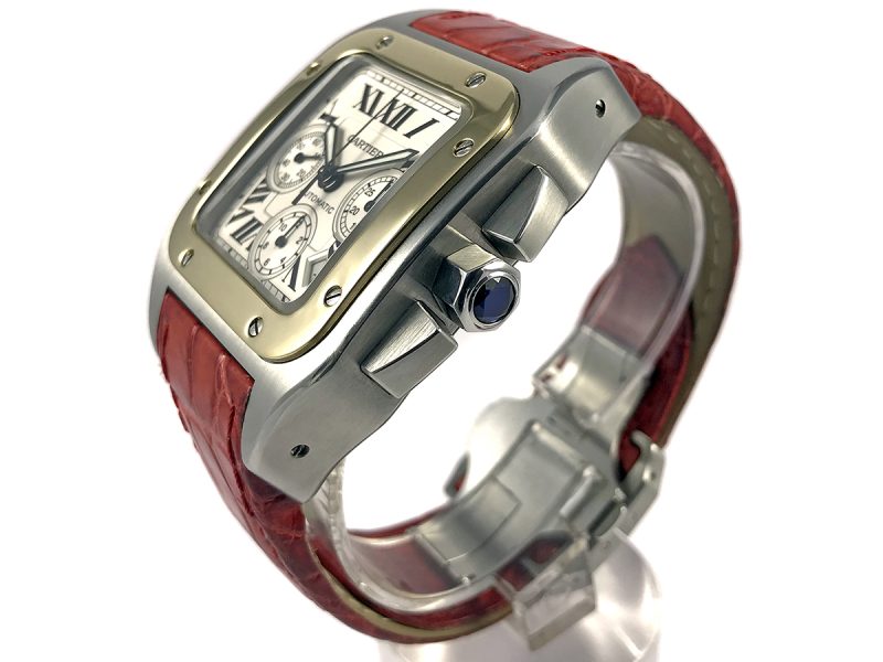 RELOJ Cartier Santos 100 XL Chronograph - ref. 2740 - Imagen 2