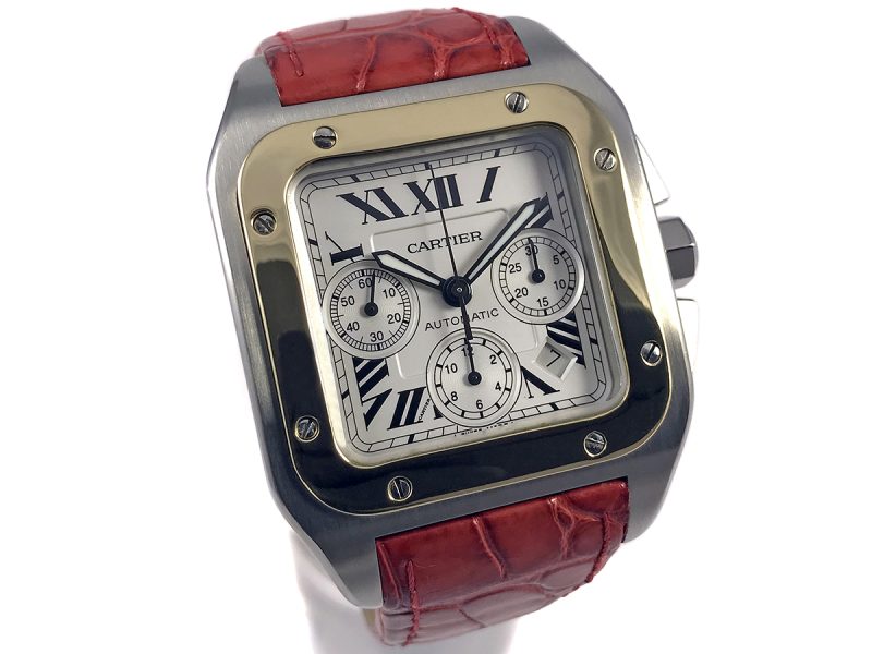 RELOJ Cartier Santos 100 XL Chronograph - ref. 2740 - Imagen 7