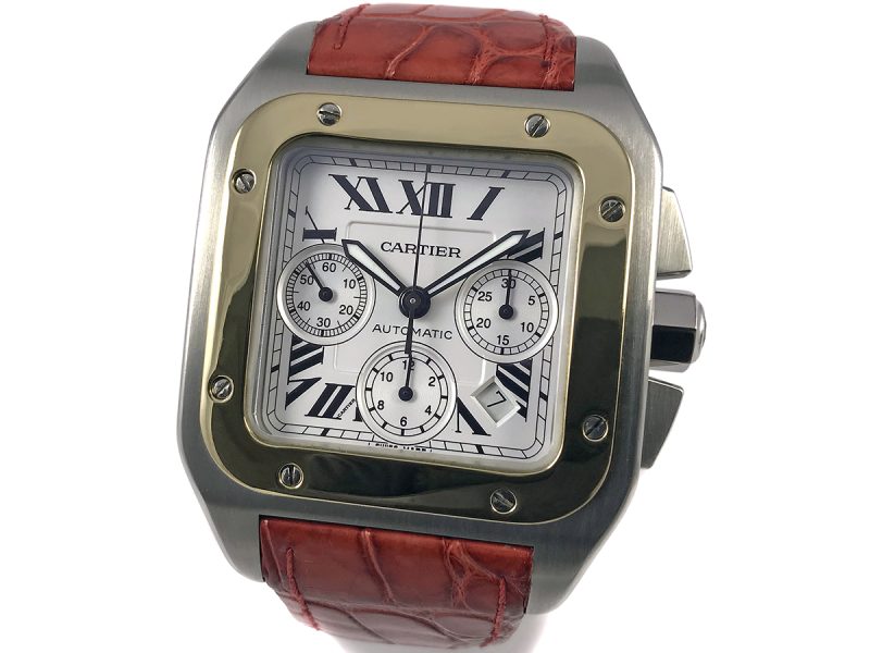 RELOJ Cartier Santos 100 XL Chronograph - ref. 2740 - Imagen 9